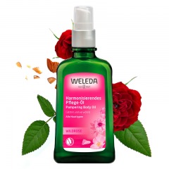 Weleda Розовое нежное масло для тела, 100 мл (Weleda, Розовая линия)