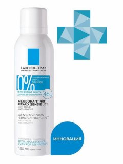 La Roche-Posay Дезодорант-спрей физиологический 48 ч, 150 мл (La Roche-Posay, Deodorant)