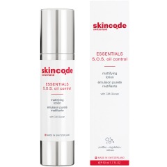 Skincode СОС Матирующий лосьон для жирной кожи, 50 мл (Skincode, Essentials S.0.S Oil Control)