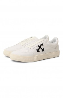 Текстильные кеды Vulcanized Off-White