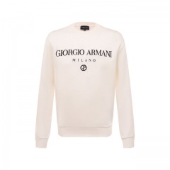 Хлопковый свитшот Giorgio Armani