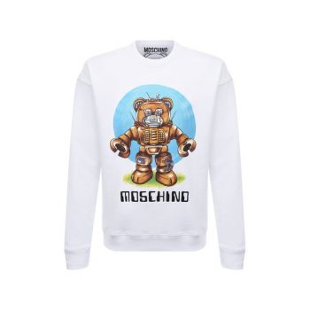 Хлопковый свитшот Moschino