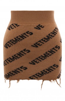 Шерстяная юбка VETEMENTS