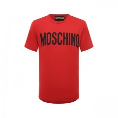 Хлопковая футболка Moschino