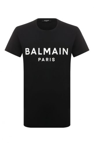 Хлопковая футболка Balmain