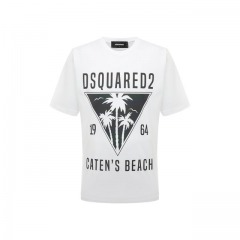 Хлопковая футболка Dsquared2