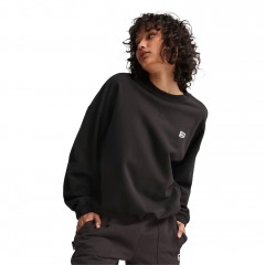 DOWNTOWN Oversized Crew PUMA Black